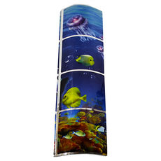 WA. WALL ART 廚房耐高溫防水防油貼 海洋世界 100g, 1個