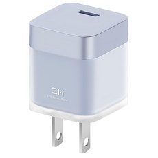 ZMIFI 紫米 GaN3 氮化鎵 TYPE-C 電源供應器 迷你便攜 20W快充, 藍色, 1個