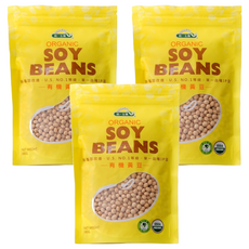統一生機 有機黃豆, 380g, 3包