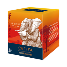 COFFEA 卡飛亞 杯測師嚴選濾掛咖啡 馥郁中焙, 10g, 10包, 1盒