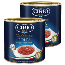 CIRIO 碎粒蕃茄, 2.55kg, 2罐