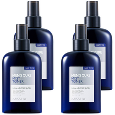 MISSHA 男士淨徹爽膚水 4瓶 150ml, 噴霧保濕, 清爽不黏膩
