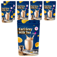 BOBA CHiC 徐可波 英式伯爵奶茶 佛手柑調味 頂級錫蘭熟成紅茶 無麩質 口感滑順, 453g, 1包, 6包