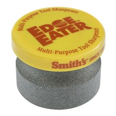 Smith's edge eater附握柄斧頭鏟子鐮刀長草刀專用圓形磨刀石, 1入