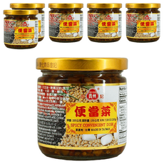 合記貴州 便當菜 台灣製造 HACCP認證, 205g, 6罐