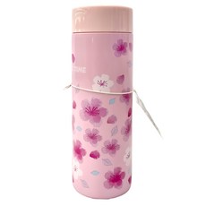 Skater 櫻花輕量直飲水瓶 58 x 182mm, 桃粉櫻, 350ml, 1個