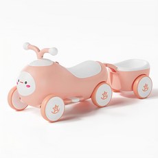 CHING-CHING 親親 毛毛蟲學步嚕嚕車 RT-628, 環保無毒PP材質, 2-5歲適用, 粉紅色, 1個