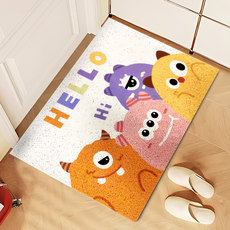 上手家居 怪獸刮泥地墊 60 x 90cm, Welcome, 1個