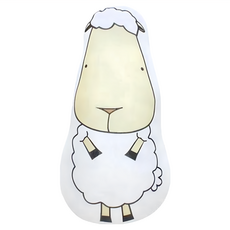 baa baa sheepz 抱抱羊 Hug Buddy 安撫抱枕 95% 天然竹纖維, 中(38 x 18cm)