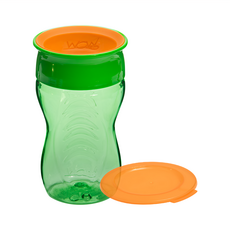 WOW Cup Tritan Kids系列 防漏學習杯 綠色 12個月以上適用, 296ml, 1個