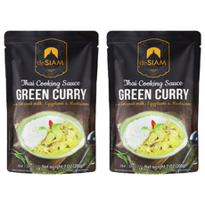 deSIAM 泰式綠咖哩調理醬包, 200g, 2包