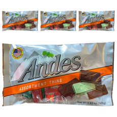 Andes 安迪士 綜合可可薄片, 35片, 165g, 4包