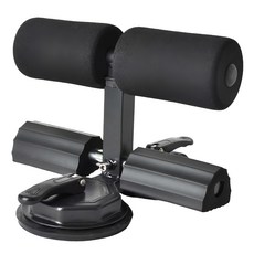 Lotus COZY FITNESS SERIES 仰臥起坐輔助器 進階版雙吸盤健腹器, 1個, 尊爵黑