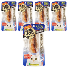 INABA 高齡貓 宗田鰹燒魚柳條 YK-23, 海鮮干貝, 30g, 5包