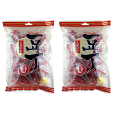 良澔 大溪名產豆丁 辣味, 220g, 2袋