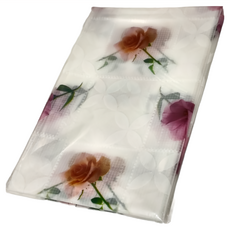 熊圓 彩繪防滑桌巾 100% PEVA塑膠, 顏色隨機, 170 x 137cm, 1個