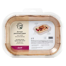 Frog 無漂白氣炸鍋烤箱用料理紙, 22cm, 100個, 1組