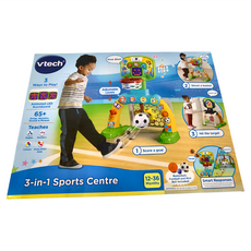 Vtech 3合1健身運動場，3種玩法，適合12-36個月, 混和顏色, 1盒