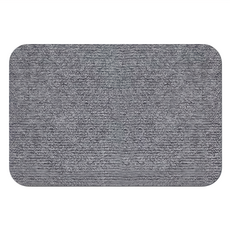 辦公椅地墊 防滑款 TPR靜電吸附 聚酯纖維材質 4mm厚, 90 x 120cm, D 黑灰