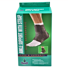 OppO 歐柏 綁帶型彈簧條固定護踝 4106 2181535, 1個