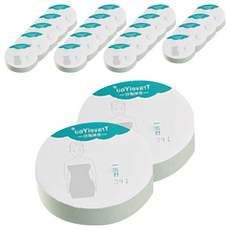 喜悠力 出國便攜式耐用親膚一次性壓縮毛巾 70*140cm, 32個, 1入