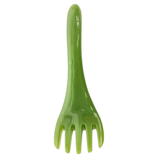 五爪頭療梳 13.5 x 3.5CM 55g, 翠綠色, 4支