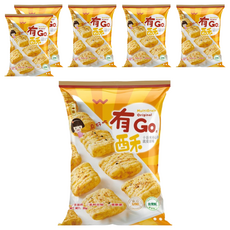 一口田 十榖米同心餅 (鹹愛原味), 非油炸, 多種穀物, 35g, 6包