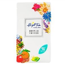 High Tea 伂橙 果味茶包 覆盆子萊姆 德國進口頂級花草 多層次搭配 酸甜清香 添加玫瑰、洛神花, 5g, 12包, 1袋