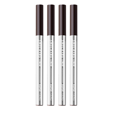 TONYMOLY 耀眼奪目植萃眼線液筆 02 Shocking Brown，超持久，純素, 4支