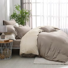 鴻宇寢飾 高織天絲薄被套 240x210CM, 芙米勒, King Size