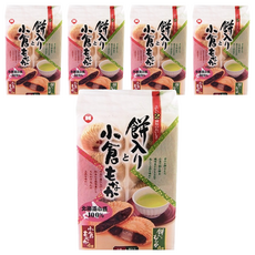 KOTOBUKI 壽製果 餡餅, 紅豆風味4入+紅豆糯米風味4入, 304g, 5袋