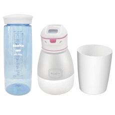 AcoMo PS III USB充電90秒殺菌消毒器+水杯，兩種底座可變換, PS3-P, 粉色