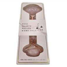 BEAUTYOUNG 妝漾 冰晶玉石按摩滾輪, 天然粉晶玉石, A336, 1個