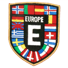 A-ONE 匯旺 地標造型刺繡 No.106 (7.5 X 6 CM) 聚酯纖維 台灣製, 歐盟Europe, 1個