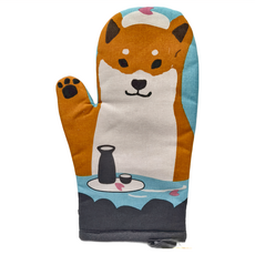 FRIENDSHILL 隔熱手套, 柴犬 清酒 多色, 1支