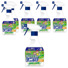 EARTH 地球製藥 布製品驅蟎噴霧, 350ml, 草本香, 適用於衣櫥、地毯、沙發、棉被, 6瓶