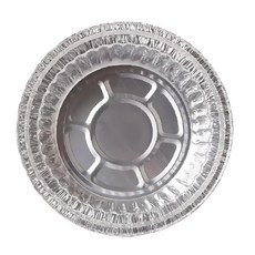 Hikari 日光生活 烘焙圓盤 鋁箔材質 適用於烤箱、氣炸鍋 一次性使用, 1入, 18.3x12.5x5.8cm±5%