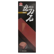WENGCHENG 優質磨刀石 #800, 紅棕色, 1個