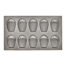 SaNNeNg 三能 800系列不沾 10連瑪德蓮模 SN9048, 1個