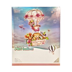 LoZ 積木玩具, 4114 櫻花熱氣球, 1盒