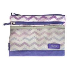 beatrix NEW YORK LITE系列 防潑水斜背包，波浪紫，29 x 21 x 1cm，適用年齡6歲以上