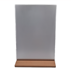 斜面木座壓克力立牌 L型直式, A4, 1個