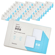 Hanskin 化妝棉 面部化妝棉, 80片, 30盒