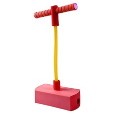 愛北鼻 小朋友彈跳桿 紅色 趣味青蛙跳, 1個