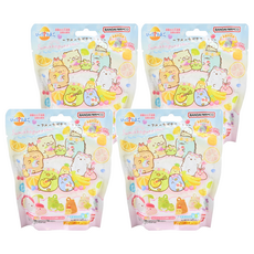 BANDAI 角落生物水果假期 淺藍粉入浴球, 款式隨機, 75g, 4包