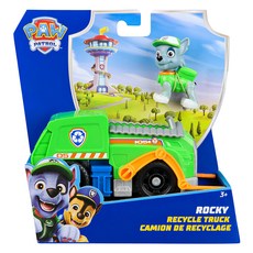 PAW PATROL 汪汪隊立大功 救援車基本車輛組系列, 環保回收車 綠色, 1組