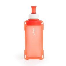 Sillymann 鉑金矽膠口袋水瓶-170ml WSK426, 1個, 橘色