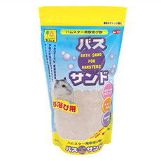 SANKO WILD 沐浴砂，天然素材高溫殺菌，保持愛鼠身體清潔，環境乾燥，減少皮膚上的細菌髒污，無香味不刺激，1kg/包, 1包