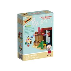 BanBao 邦寶積木 櫻桃小丸子 積木系列 與樂高LEGO積木規格相容, 轉角壽司 多色, 1盒