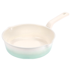 HAPPYCALL Flex Pan Blanc 多功能IH寬平底鍋 漸層綠色, 22cm, 1個